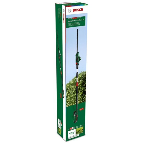 Фото - Кущоріз акумуляторний Bosch UniversalHedgePole 18 без АКБ и ЗУ (0.600.8B3.001)